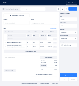 Create Invoice