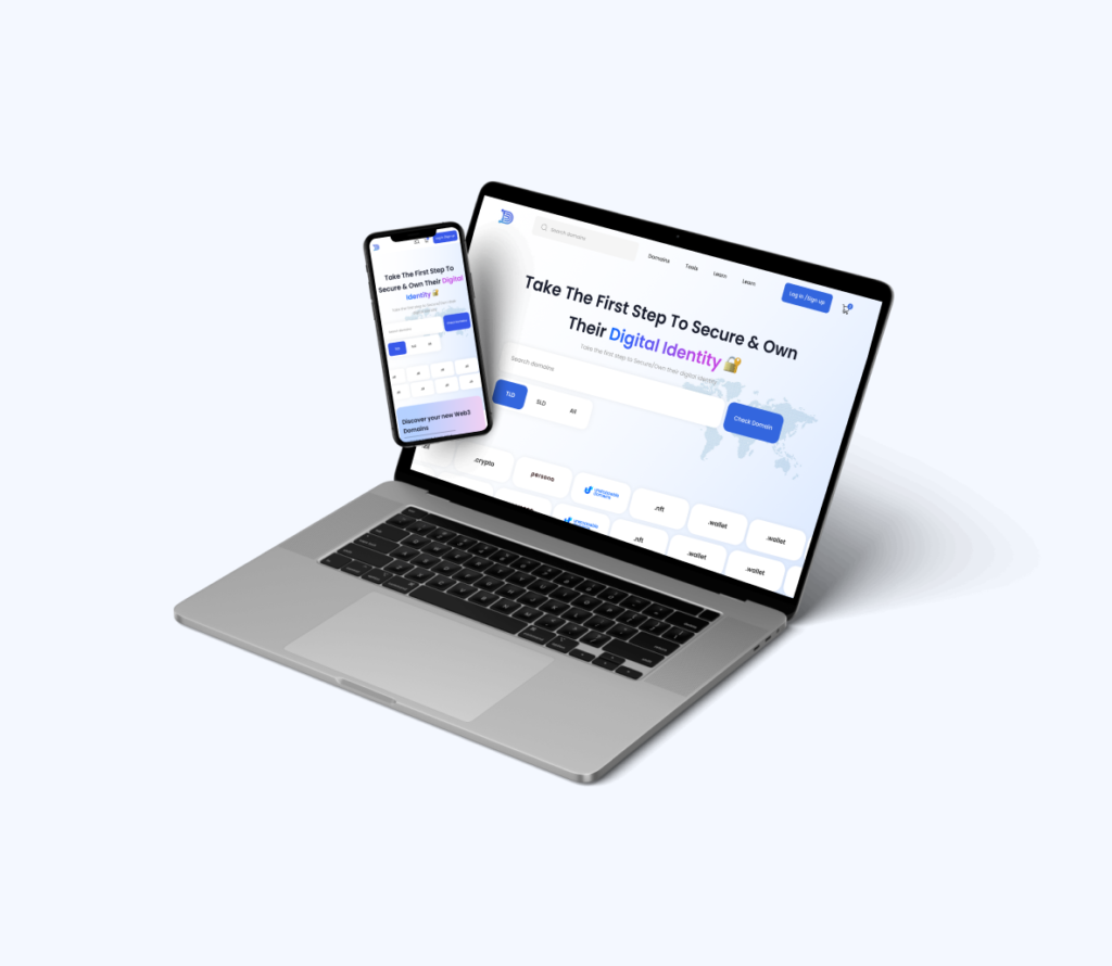 Web3 Domains Website