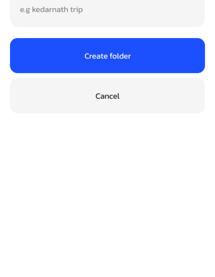 Photos Pro- Create Folder