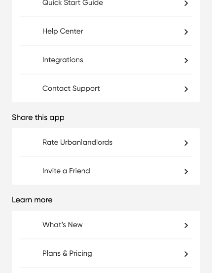 Urbanlandlord – Help & Support