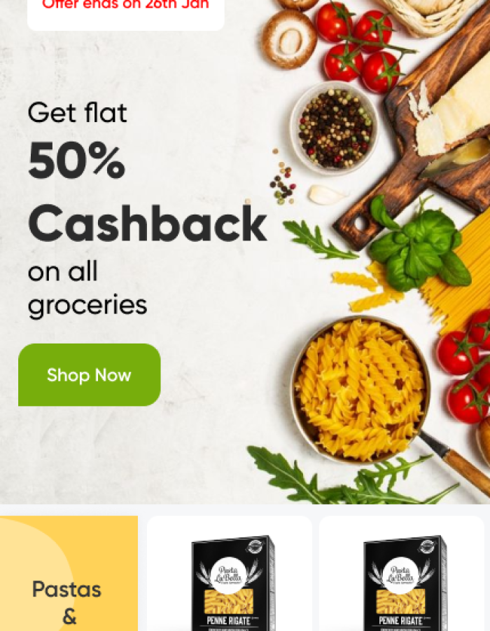 Grocery – Product Homepage