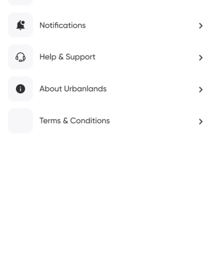 Urbanlandlord – Settings
