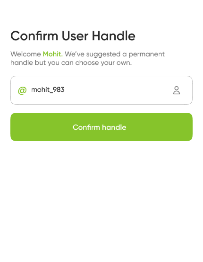 Grocery – Username