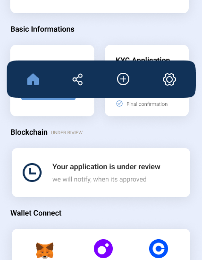Verity – Dashboard