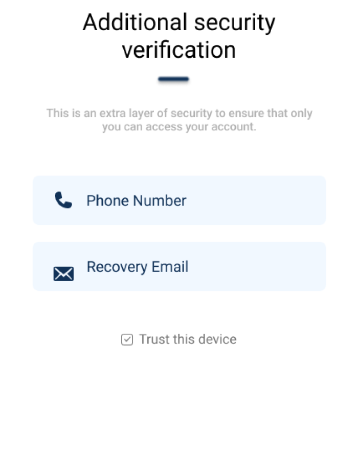 Verity – Login